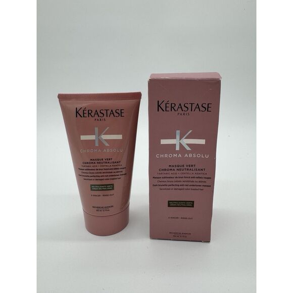 Kerastase Chroma Absolu Masque Vert Chroma Neutralisant 5.1oz/150ml NEW IN BOX - Picture 1 of 3